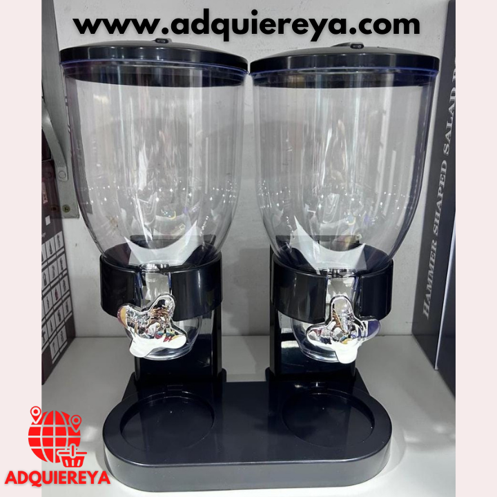 DISPENSADOR DE CEREAL 2 EN 1 (2L CADA ENVASE)