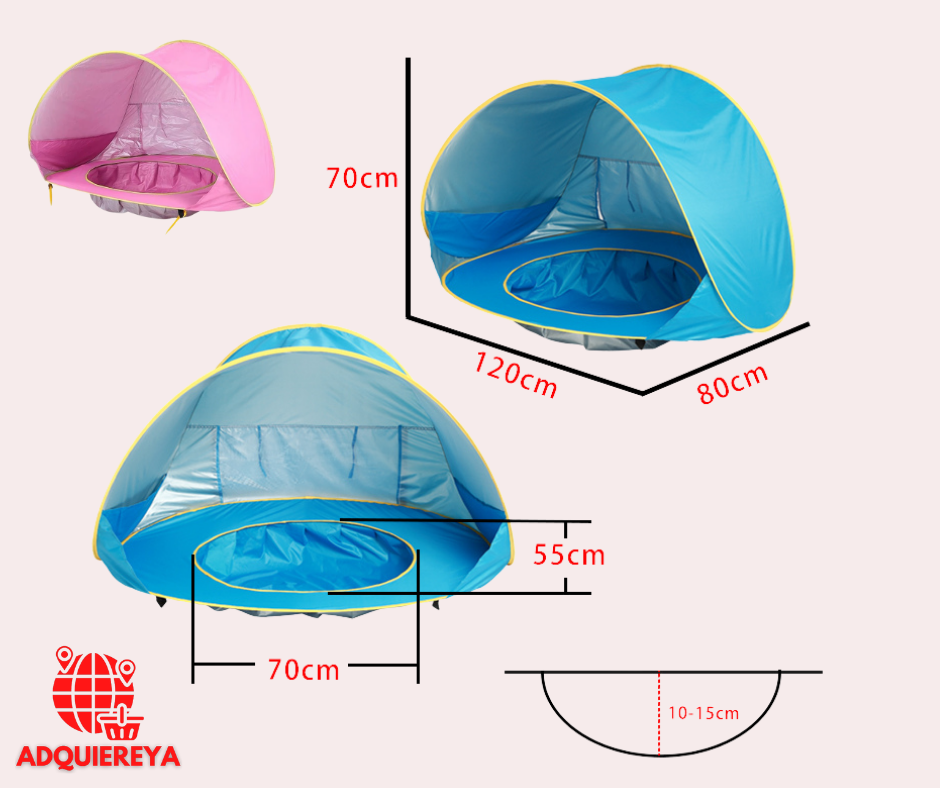PISCINA PARA BEBÉ CARPA (0 - 3 AÑOS)
