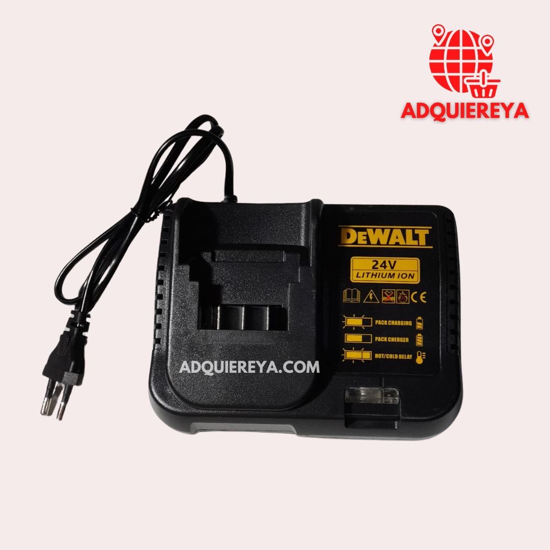 TALADRO ATORNILLADOR Y PERCUTOR 24V DeWALT