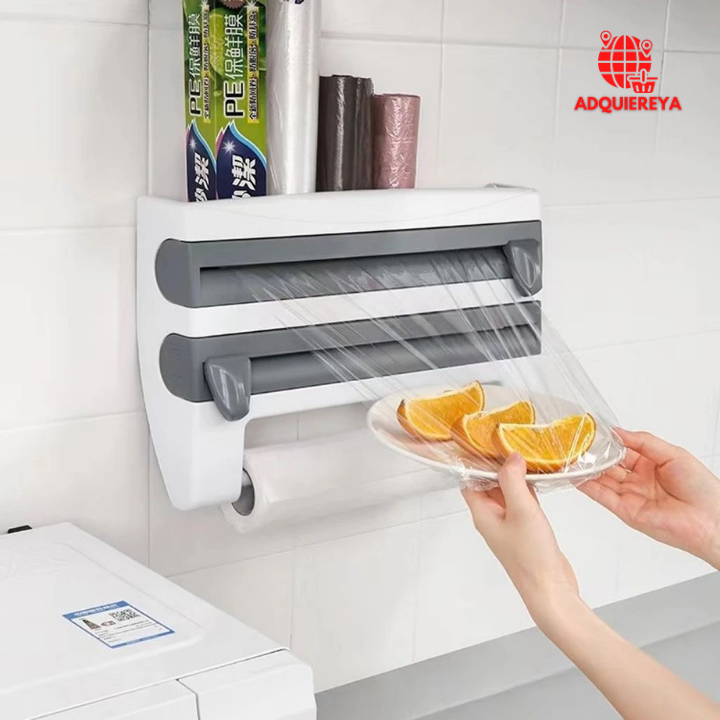 DISPENSADOR DE PAPEL 4 EN 1