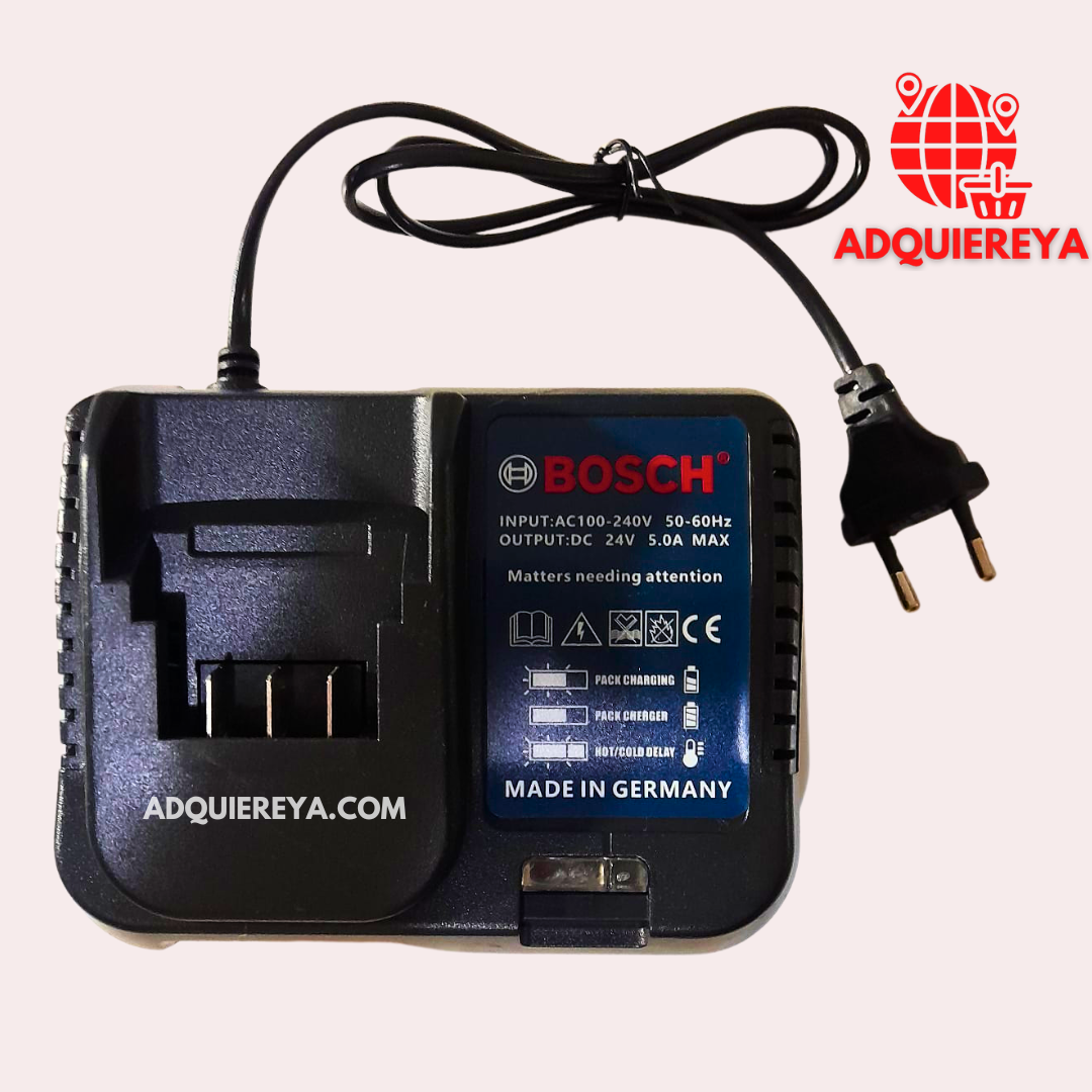 TALADRO ATORNILLADOR Y PERCUTOR 24V BOSCH