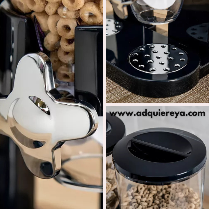 DISPENSADOR DE CEREAL 2 EN 1 (2L CADA ENVASE)