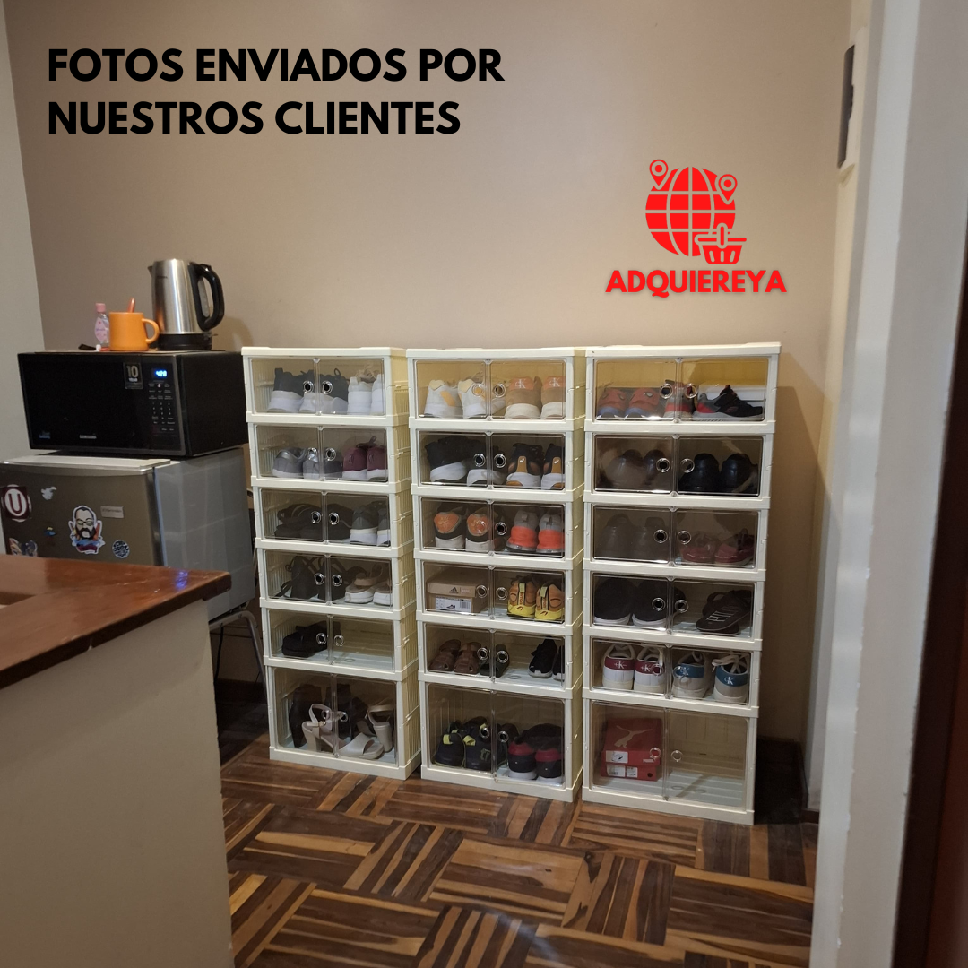 ZAPATERO PEGABLE 6 NIVELES (12 PARES)