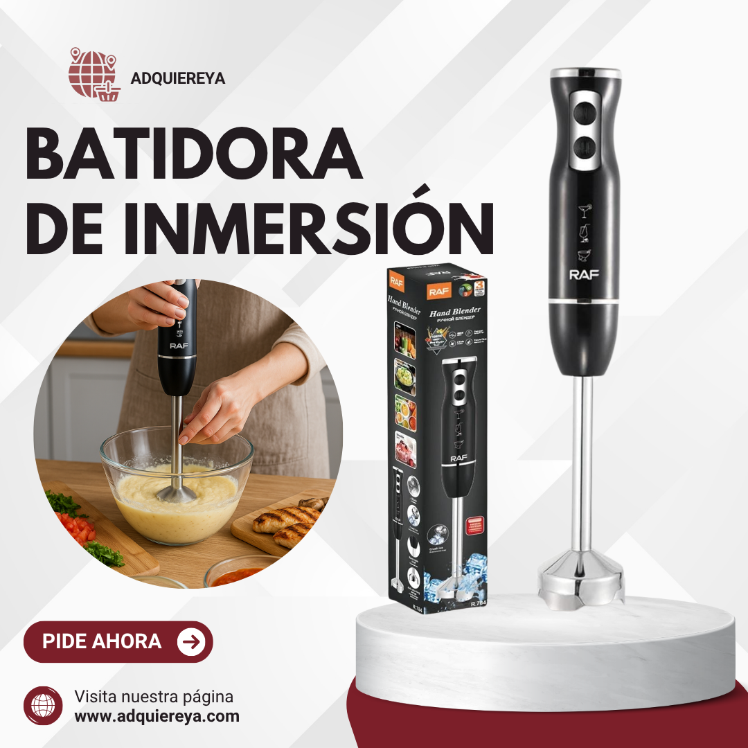 BATIDORA DE INMERSIÓN RAF 1600W