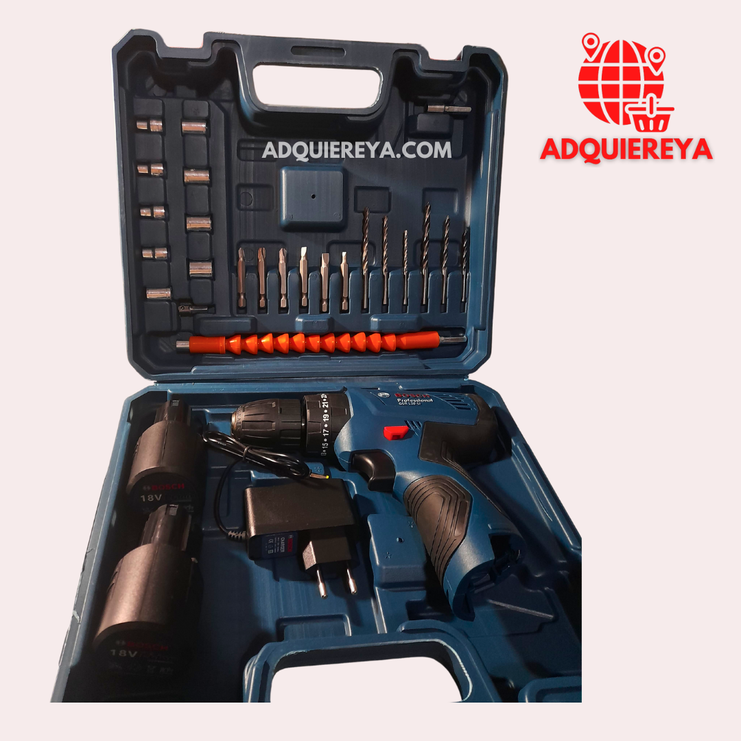 TALADRO ATORNILLADOR Y PERCUTOR 18V BOSCH