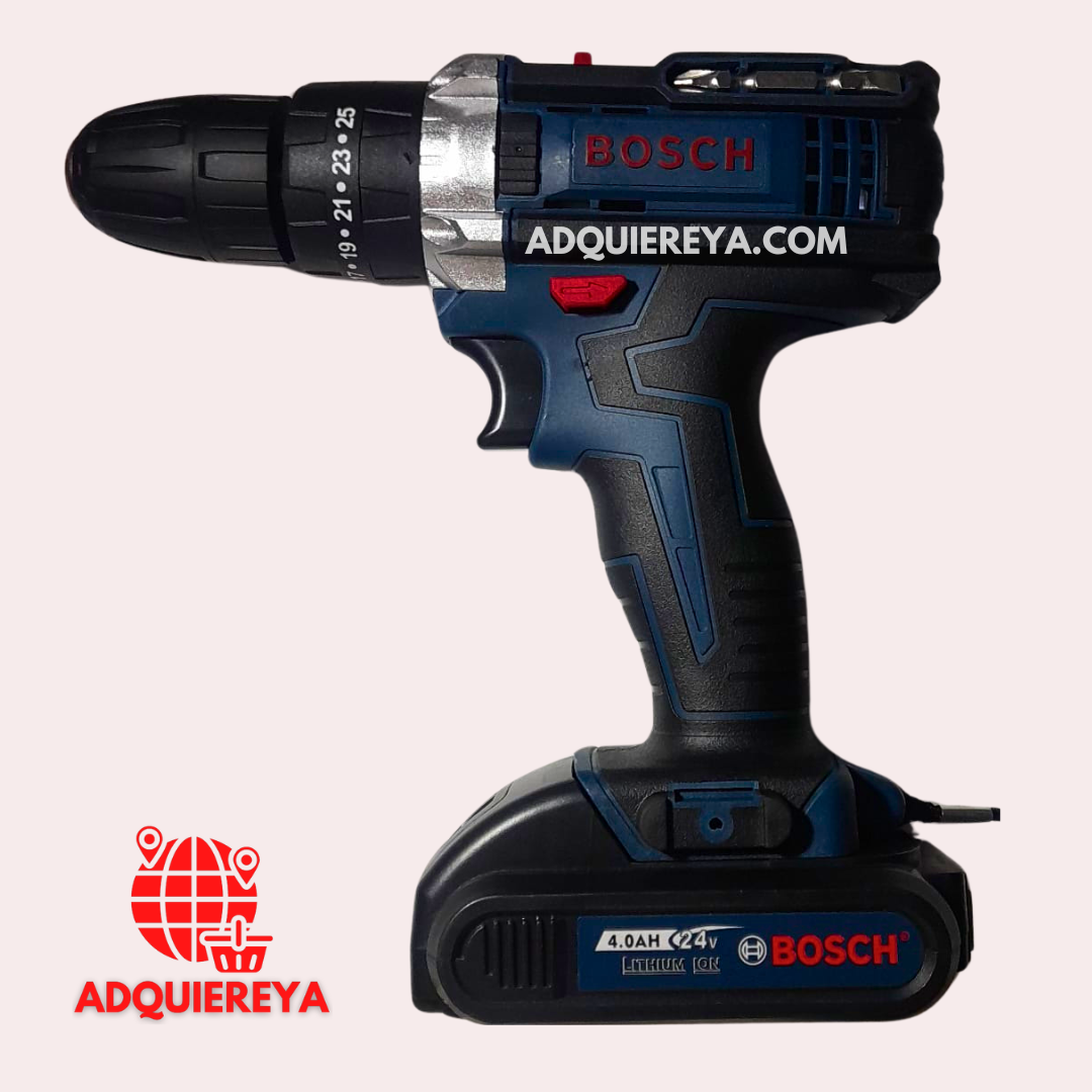 TALADRO ATORNILLADOR Y PERCUTOR 24V BOSCH