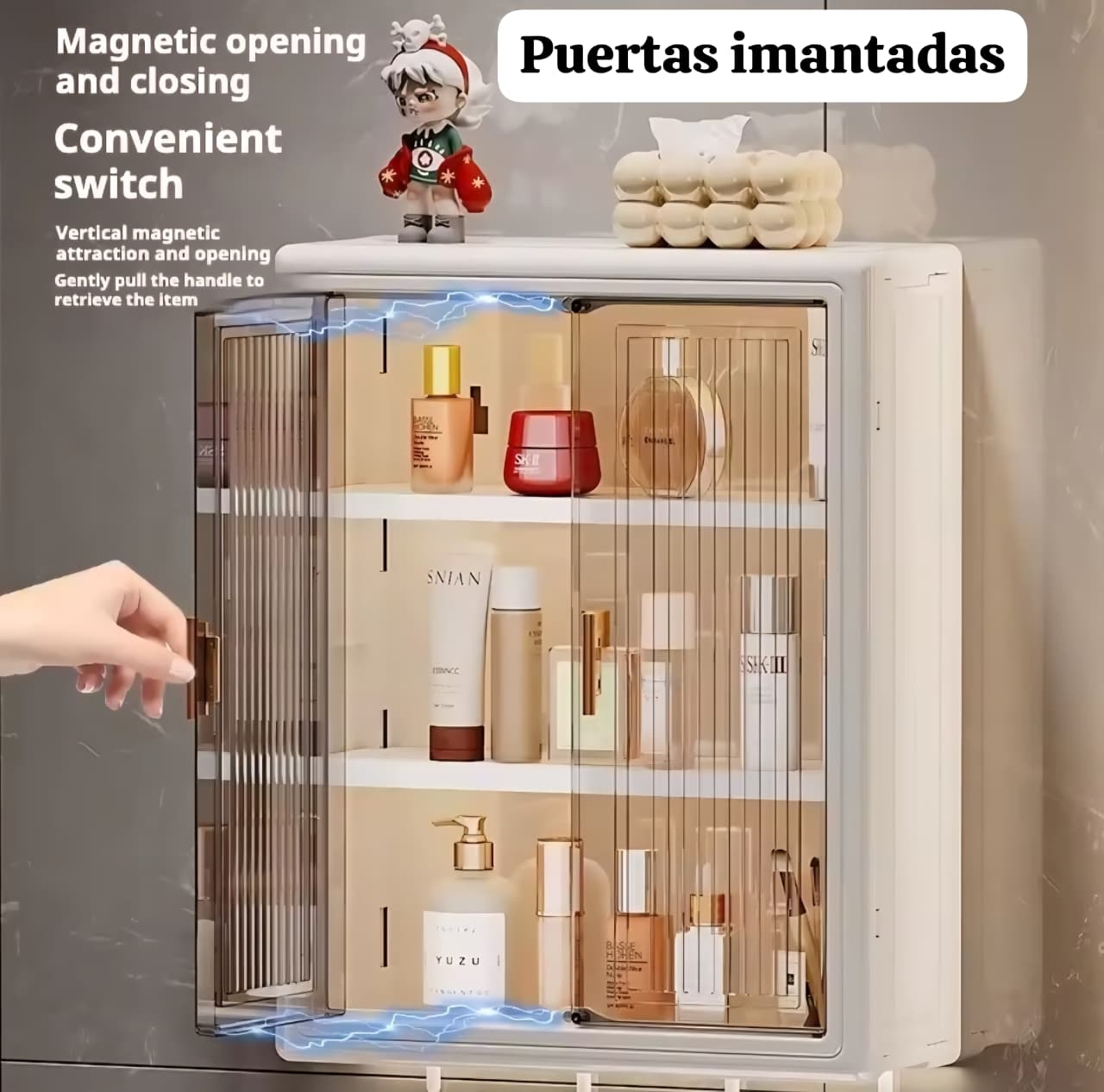 ORGANIZADOR PARED CON PUERTAS