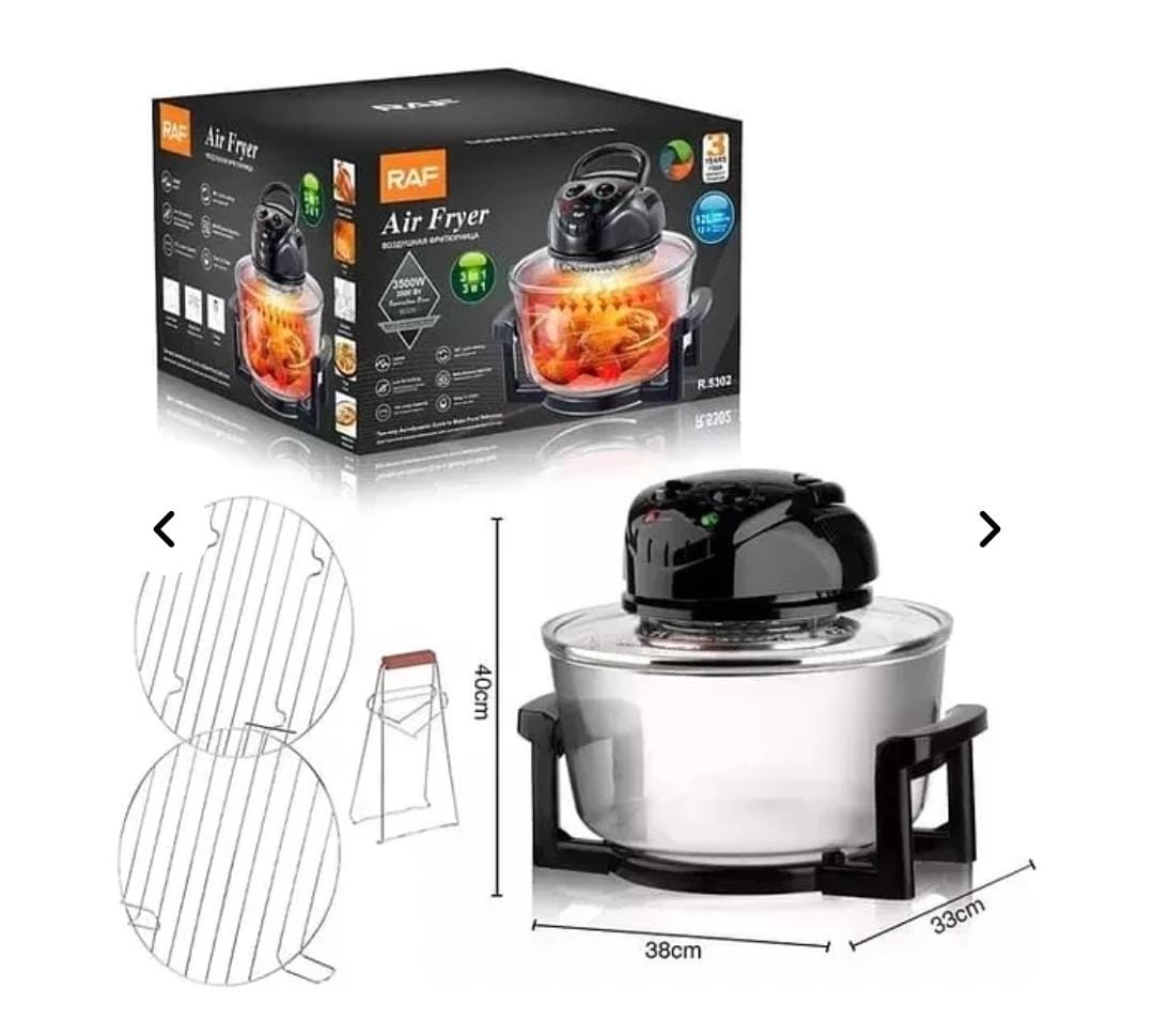 FREIDORA DE AIRE HALÓGENA 17 LITROS