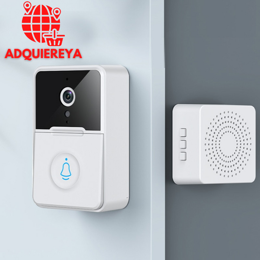 TIMBRE INTELIGENTE DE SEGURIDAD CON CÁMARA WIFI