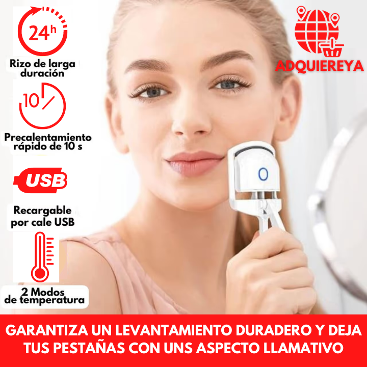 RIZADOR ELÉCTRICO DE PESTAÑAS