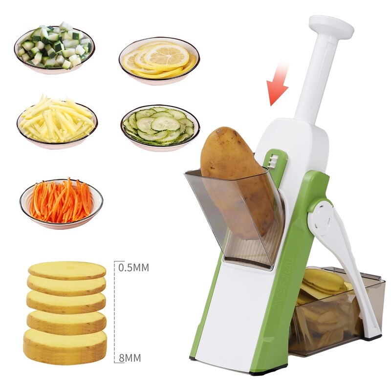 RALLADOR MULTIFUNCIONAL DE FRUTAS Y VERDURAS