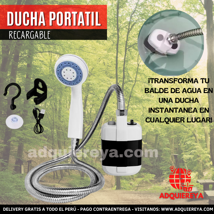 DUCHA PORTÁTIL