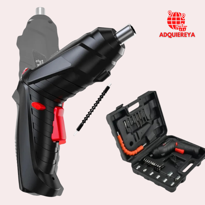DESTORNILLADOR INALÁMBRICO MULTIUSOS 47 EN 1 RECARGABLE