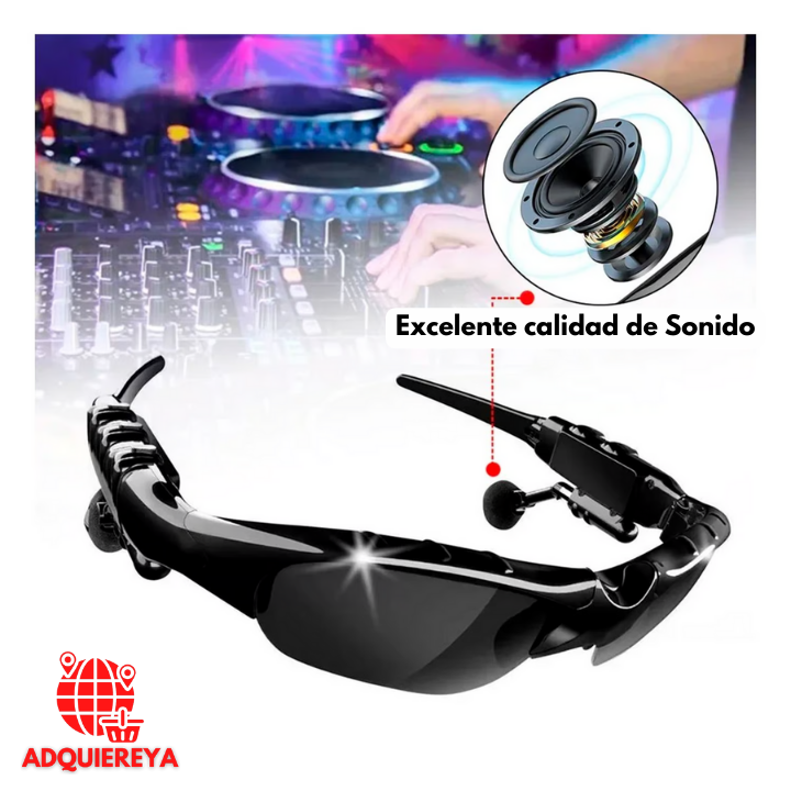 LENTES DE SOL CON AUDIFONOS BLUETOOTH