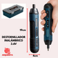 DESTORNILLADOR INALÁMBRICO CON 105 PIEZAS Y LUZ LED
