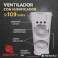 VENTILADOR CON HUMIFICADOR PORTATIL