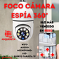 FOCO CÁMARA ESPÍA 360°