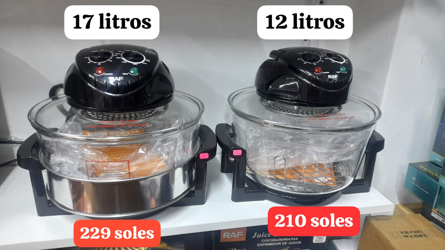 FREIDORA DE AIRE HALÓGENA 17 LITROS
