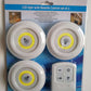 SET DE 3 LUCES LED CONTROL REMOTO