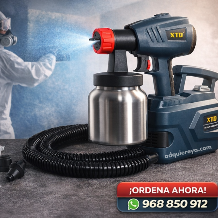 PISTOLA PINTAR ELÉCTRICA 800W-800ml