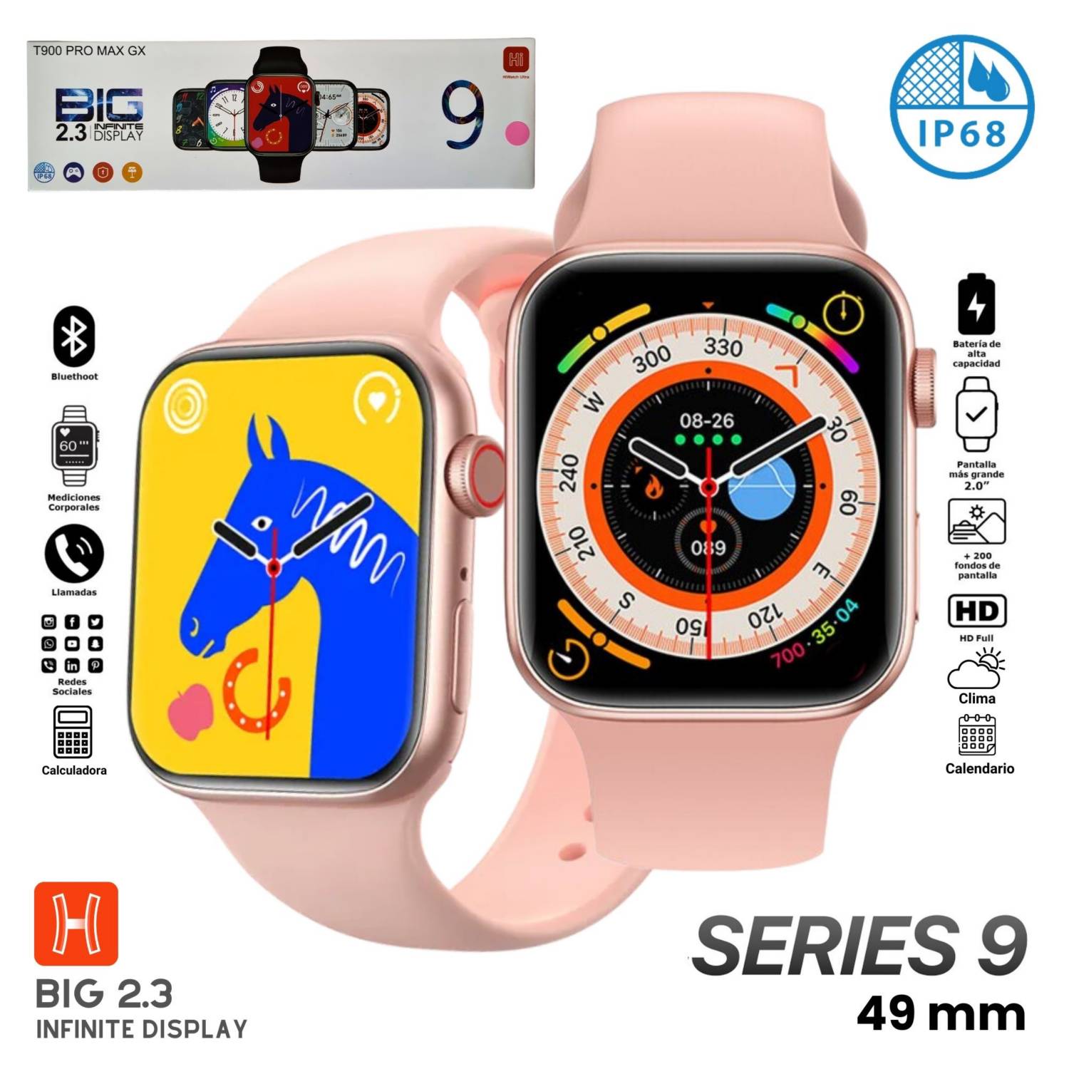 Smartwatch T900 Smartwatch Reloj Inteligente Smartwatch T900 PRO