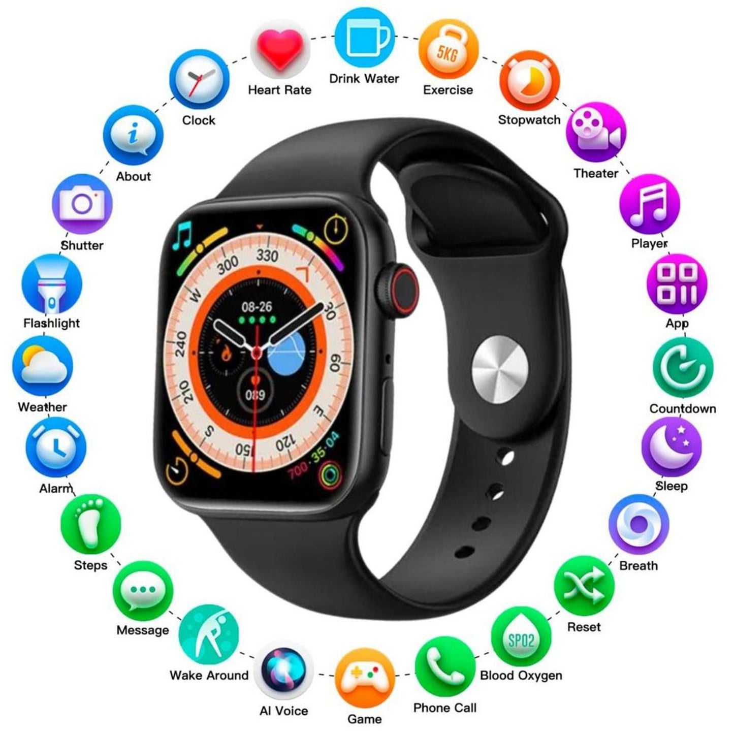 SMARTWATCH T900 PRO MAX GX