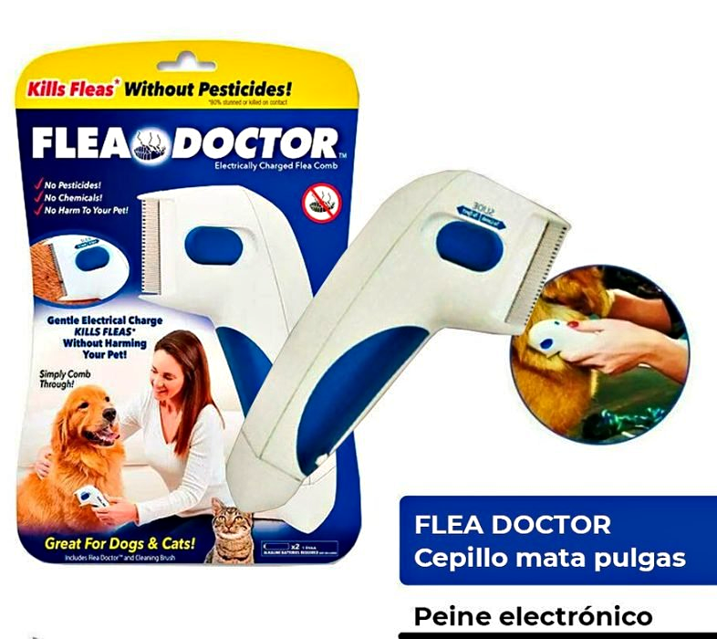 CEPILLO MATAPULGAS RECARGABLE